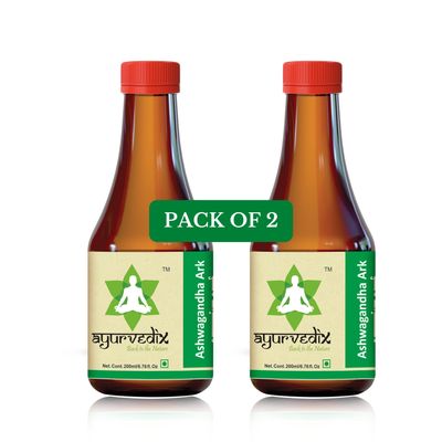 Ayurvedix Ashwagandha Ark | Hydrosol | (Pack of 2)
