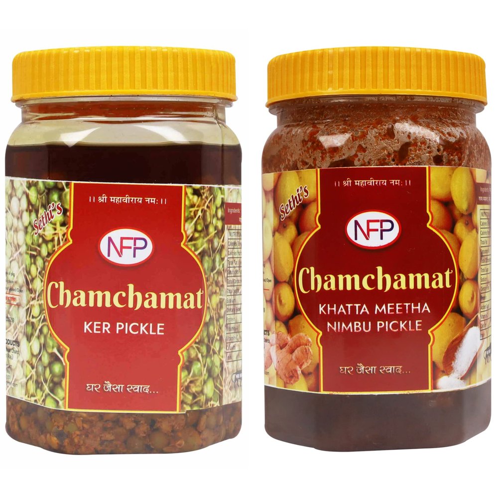 Chamchamat (KER 450gm & KHATTA MEETHA NIMBU PICKLE 450gm)
