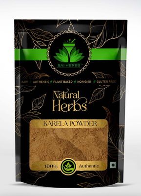 SAI HERBS Karela Raw Extract Churan - Momordica Charantia Raw Extract Churan - Bitter Gourd Raw Extract Churan - Pure & Natural (100 Grams)