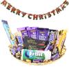 SFU E Com Cudbury with Dark Fantasy Chocolates Gift Hamper| Premium Christmas Chocolate Combo | Christmas Toran with Chocolat Gift | 1175 view 1