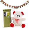 SFU E Com Temptation Chocolate with Cute Teddy| Premium Christmas Chocolate Combo | Christmas Toran with Chocolat Gift | Christmas Chocolate Hamper | 343 view 1