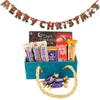 SFU E Com Assorted Chocolate with Handle Basket | Premium Christmas Chocolate Combo | Christmas Toran with Chocolat Gift | Christmas Chocolate Hamper | 242 view 1
