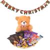 SFU E Com Cadbury with Cute Teddy Bear| Premium Christmas Chocolate Combo | Christmas Toran with Chocolat Gift | Christmas Chocolate Hamper | 1060 view 1