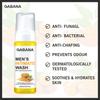 GABANA Men's Intimate Wash With Haldi Chandan Extract (Pack of 2, 150 ml)|Anti-Bacterial and Anti-Itching Intimate Hygiene Body Care Wash Oil for Bacteria Removal Intimate Wash for Men With Fragrance| view 4
