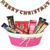 SFU E Com Chocolate Gift with 7 Pieces Chocolate and Beautiful Basket| Premium Christmas Chocolate Combo | Christmas Toran with Chocolat Gift | Christmas Chocolate Hamper | 112 view 1