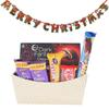 SFU E Com Delightful Chocolate Hamper with Golden Basket| Premium Christmas Chocolate Combo | Christmas Toran with Chocolat Gift | Christmas Chocolate Hamper | 250 view 1
