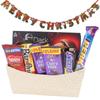 SFU E Com Golden Chocolate Basket| Premium Christmas Chocolate Combo | Christmas Toran with Chocolat Gift | 256 view 1