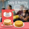 BALASA Whole Wheat Dry Gujarati Masala Khakhra (180 g x 3 Packs) - Baked Not Fried view 3