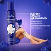 Urban Yog Hair Removal Cream Spray for Women - ( 200 ML * 3 Units) (Pack of 3) | Painless Body Hair Removal for womens Hands, Legs & Under Arms | Natural & Safe view 3