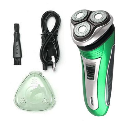 Triple Floating Blade Heads Shaving Razors Men Beard Trimmer