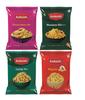 AAKASH Namkeen Sev & Mixture Combo | Pack of 4 | 150 Gm Each | Laung, Hing, Khatta Mitha Mixture, Mastana Mix view 1