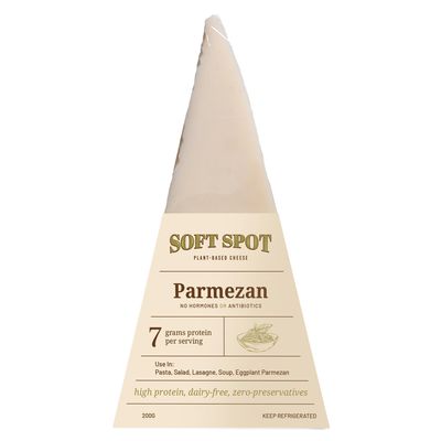 Soft Spot Vegan Parmezan Cheese-200 gm, Plant- Based, 7 grams protein per serving, Zero preservatives, High Protein, Dairy Free, Cruelty Free-Perfect for Pasta, Salad, Lasagne, Soup, Eggplant Parmezan