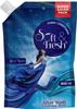 Soft & Fresh Blue Wave Fabric Conditioner Combo [Bottle + Pouch] (850ml+900ml) increase freshness and softness view 3