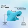 Mantavya Neck and Shoulder Relaxer, Cervical Traction Device for TMJ Pain Relief and Cervical Spine Alignment, Chiropractic Pillow Neck Stretcher view 3