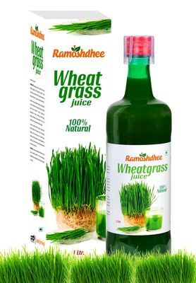 Ramoshdhee Wheatgrass Juice | Detoxifier for Healthy Liver | 1Ltr