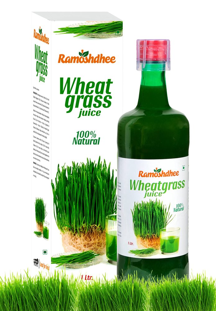 Ramoshdhee Wheatgrass Juice | Detoxifier for Healthy Liver | 1Ltr