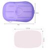 KETU Paper Washing Hand Bath Clean Scented Slice Outdoor Travel Sheets Disposable Box Soap Portable Mini Paper Soap / paper soap strips for travelling handwash Set of 2 view 2