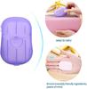 KETU Paper Washing Hand Bath Clean Scented Slice Outdoor Travel Sheets Disposable Box Soap Portable Mini Paper Soap / paper soap strips for travelling handwash Set of 2 view 3