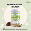 MYHERB Womens Weight Gainer,Her Gainer With 16 Herbs & Aguaje Fruit,3 High Qaulity Protien,For Weight & Mass Gainer And Muscle Growth For Women (500 g (Pack of 1), Chocolate) view 3