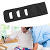 Seniors Bed Transfer Sling, Multifunctional Patient Turning Belt Padded Handle Breathable for Wheelchair (Black) view 2