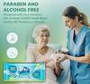 Glider Body Cleansing Wet Bed Bath Wipes for Adults | 4 Packs | 40 Wipes Large, Rinse Free Body Cleansing Wipes | Aloe Vera & Vitamins | Cleanse & Protect view 3