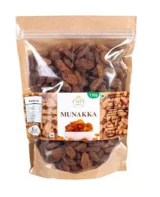 AESTHETIC HUB MUNAKKA Natural Munakka Dry Fruit (Munakka-1000G)