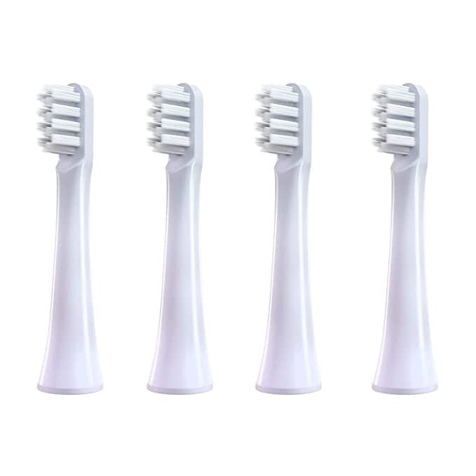 ELEPHANTBOAT Pack of 4 Replacement Brush Heads For Adults Compatible With Electric Toothbrush Heads of MI T100