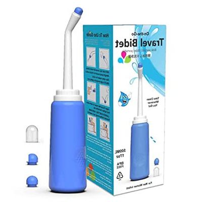 ELEPHANTBOAT 500ML Portable Bidet Sprayer for Toilet,Douche Bottle for Postpartum,Perineal Care,hemmoroid Treatment,Cleansing for Mom After Birth,Sanitary Fresh Water Clean