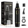 XOOMRSCP Nose Hair Trimmer for Men, 2023 Painless USB Rechargeable Nose Hair Trimmer, Ear and Nose Hair Trimmer for Men Women, Professional Facial Hair Trimmer with IPX7 Waterproof Dual Edge Blades view 1
