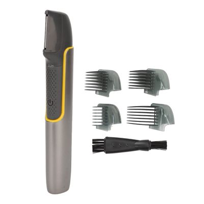 Electric Lighted Body Groomer, Lightweight Expandable Head Hair Comb Trimmer for Travel for Men