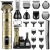 VGR V-106 Professional 6-in-1 Mens Grooming Kit  Includes Hair Clipper, Shaver, Nose & Body Groomer, 180-Min Runtime, 1200mAh Lithium Battery, USB Fast Charging, Travel Lock, Led Display (Gold) view 1
