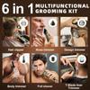 VGR V-106 Professional 6-in-1 Mens Grooming Kit  Includes Hair Clipper, Shaver, Nose & Body Groomer, 180-Min Runtime, 1200mAh Lithium Battery, USB Fast Charging, Travel Lock, Led Display (Gold) view 3