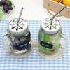 SAVE Stainless Steel Metal Straws | Reusable Drinking Straws - Set of 4 (2 Straight + 2 Bent) + Cleaning Brush (Silver, 04) view 2