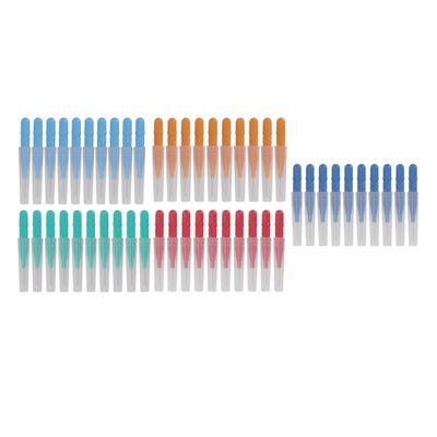 50 Pcs Compact Interdental Toothbrush Convenient for Daily Use