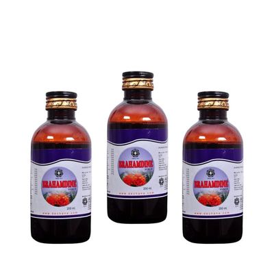 J & J DeChane - Brahamdine Syrup A Uterine Tonic - Pack of 3
