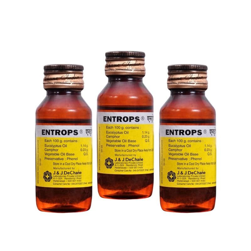 J & J DeChane - Entrops 50ml Oil - Pack of 3