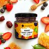 Honey Roots Natural Raw Honey Berries Spread - No Added Sugar or Preservatives - 100 Grams of Pure and Wholesome Delight" view 1