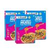 WeFeasto Crunchy Muesli 1.2 KG - Nuts & Seeds, Breakfast Cereal with Almonds & sunflower Seeds, Dried Fruits & Whole Grains | Multigrain Healthy Food & Breakfast - (400 Gm x Pack 3) view 1