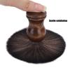 Neck Dust Brush, Shaving Brush Elegant Wooden Handle Ergonomic for Home Barber Shop for Men view 2