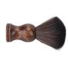 Neck Dust Brush, Shaving Brush Elegant Wooden Handle Ergonomic for Home Barber Shop for Men view 3