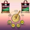 HDC Siridhanya Unpolished Five Types Positive Millets Combo packed of 5 (Kodo, Little, Barnyard, Foxtail and Browntop) Naturally grown from andhra Pradesh. (Each millet 920 grams Vacuum packed) view 3