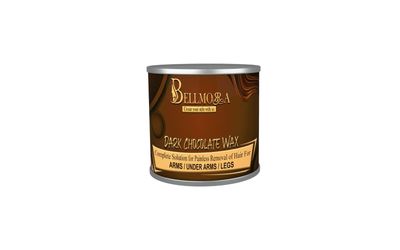 Bellmorra Dark Chocolate Wax - For Smooth Hair Removal With Extracts 600gm| For All Skin Types | Removes Tan, Dead Skin | For Arms, Legs and Full Body