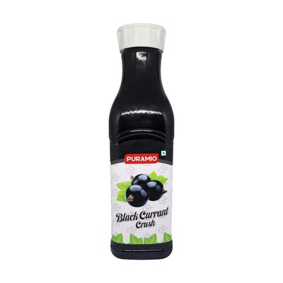 Puramio Fruit Crush - Blackcurrant, 750ml