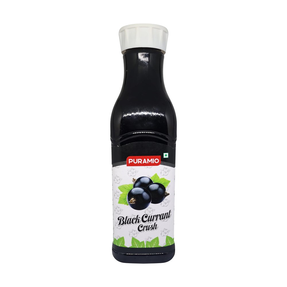 Puramio Fruit Crush - Blackcurrant, 750ml