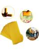 ADSANS Beeswax Bee Honey Sheets 20-Piece Beeswax Honeycomb Sheets Wax Foundation Beekeeping Beeswax Sheet Bee Nest Foundation Wax Sheet Beehive Bed Hive Honey+Nest+Base (sheet-20) view 3