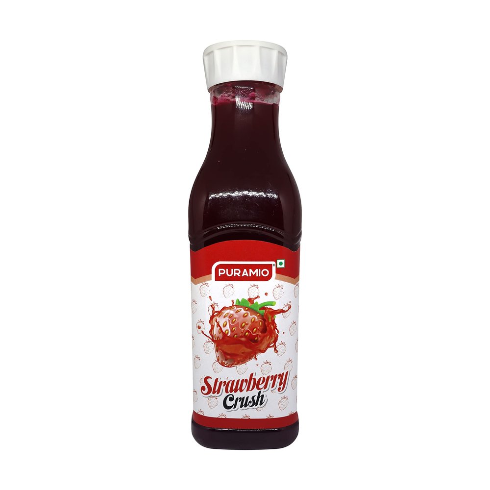 Puramio Fruit Crush - Strawberry, 750ml