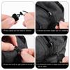 10pcs Zipper Pull Replacement, Detachable Metal Zipper Pull Kit Heart Shaped Zipper Pulls for Coats Backpacks Jackets Pants Jeans Suitcase Purses Handbags (Black) view 3