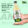 AVG Health Organics Amla Berry Green Juice | Pure Amla Extract - Pack of 2 x 1000 ml | Rich in Vitamin C, Antioxidants | Boosts Immunity, Natural Detox, Hair & Skin Health | 100% Natural, No Added Sugar | Herbal Superfood view 3