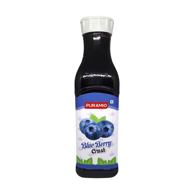 Puramio Fruit Crush - Blueberry, 750ml