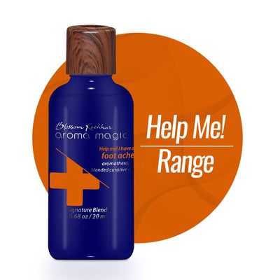 Aroma Magic Foot Ache Curative Oil | with blend of Valeriana, tangerine, & clary sage essential oils, that relieves foot ache & replenishes skin ? 20ml